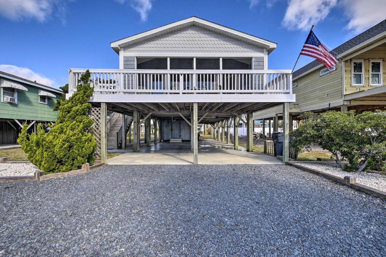 Holden Beach Family Abode - Steps To Ocean! ภายนอก รูปภาพ